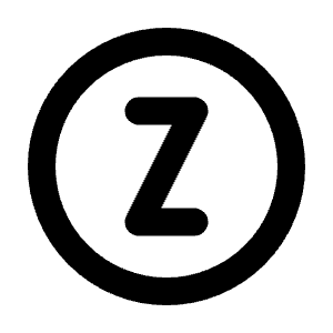 Circle Letter Z Icon from Tabler Line Set