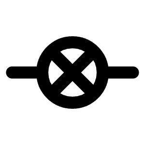 Circuit Bulb Icon from Tabler Line Set