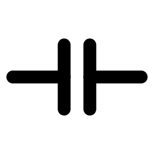 Circuit Capacitor Icon from Tabler Line Set