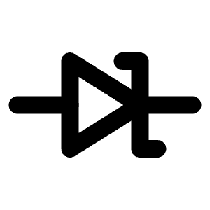 Circuit Diode Zener Icon from Tabler Line Set