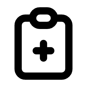Clipboard Plus Icon from Tabler Line Set