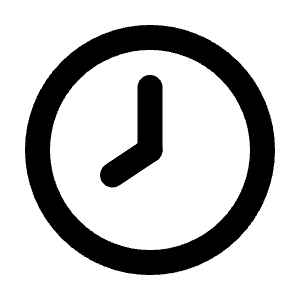 Clock Hour 8 Icon from Tabler Line Set