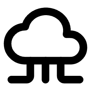 Cloud Computing Icon from Tabler Line Set