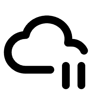 Cloud Pause Icon from Tabler Line Set