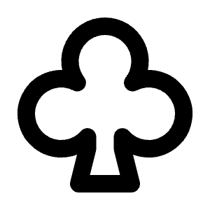 Clubs Icon from Tabler Line Set