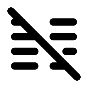 Columns Off Icon from Tabler Line Set