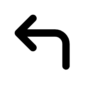 Corner Up Left Icon from Tabler Line Set