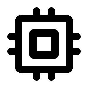 Cpu Icon from Tabler Line Set
