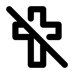 Cross Off Icon from Tabler Line Set