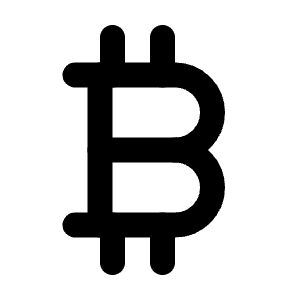 Currency Bitcoin Icon from Tabler Line Set