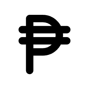 Currency Peso Icon from Tabler Line Set