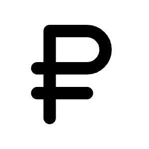 Currency Rubel Icon from Tabler Line Set