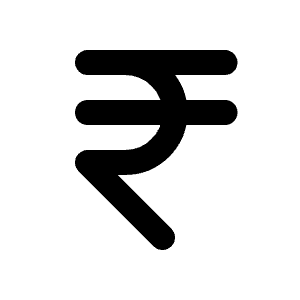 Currency Rupee Icon from Tabler Line Set