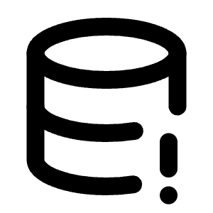 Database Exclamation Icon from Tabler Line Set