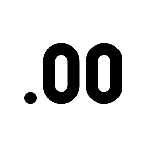 Decimal Icon from Tabler Line Set