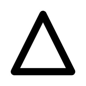 Delta Icon from Tabler Line Set