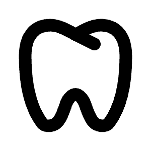 Dental Icon from Tabler Line Set