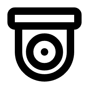 Device Cctv Icon from Tabler Line Set