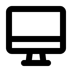 Device Imac Icon from Tabler Line Set