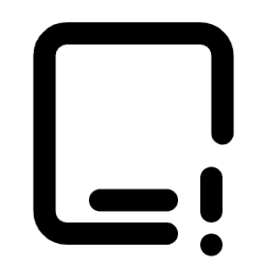 Device Ipad Exclamation Icon from Tabler Line Set