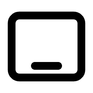 Device Ipad Horizontal Icon from Tabler Line Set