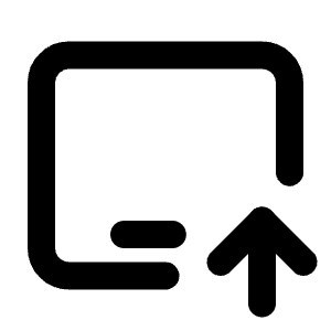 Device Ipad Horizontal Up Icon from Tabler Line Set
