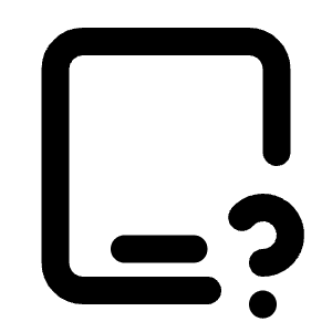 Device Ipad Question Icon from Tabler Line Set