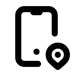 Device Mobile Pin Icon from Tabler Line Set