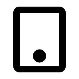 Device Tablet Icon from Tabler Line Set