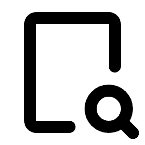 Device Tablet Search Icon from Tabler Line Set