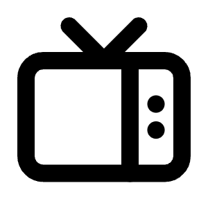 Device Tv Old Icon from Tabler Line Set