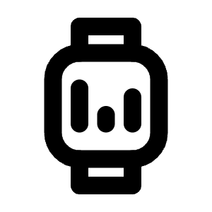Device Watch Stats Icon from Tabler Line Set