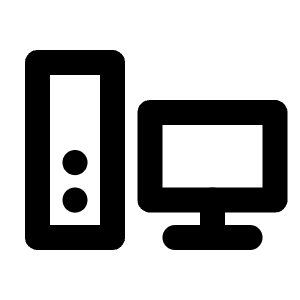 Devices Pc Icon from Tabler Line Set
