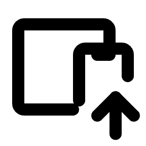 Devices Up Icon from Tabler Line Set