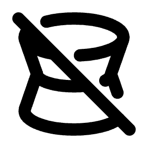Diabolo Off Icon from Tabler Line Set