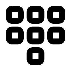 Dialpad Icon from Tabler Line Set