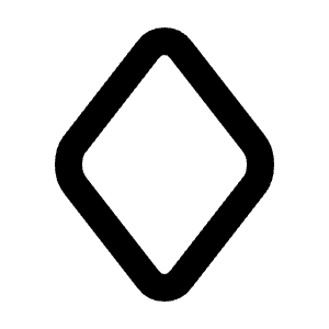 Diamonds Icon from Tabler Line Set