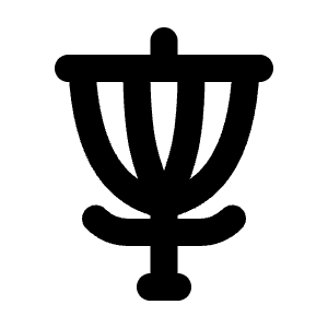 Disc Golf Icon from Tabler Line Set