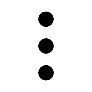 Dots Vertical Icon from Tabler Line Set