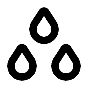 Droplets Icon from Tabler Line Set