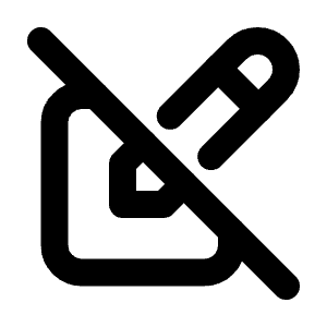 Edit Off Icon from Tabler Line Set