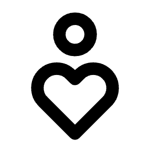 Empathize Icon from Tabler Line Set