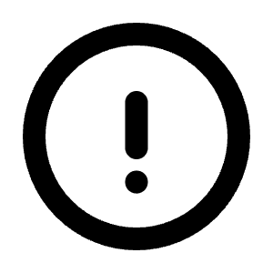 Exclamation Circle Icon from Tabler Line Set