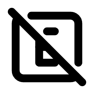 Explicit Off Icon from Tabler Line Set