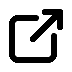 External Link Icon from Tabler Line Set