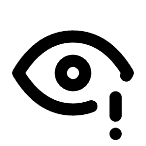 Eye Exclamation Icon from Tabler Line Set