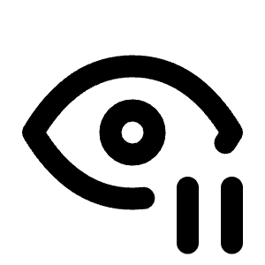 Eye Pause Icon from Tabler Line Set