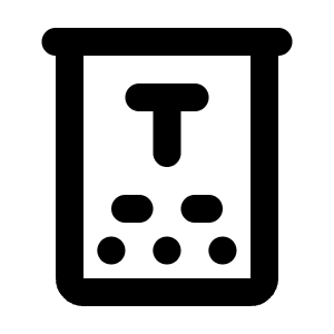 Eye Table Icon from Tabler Line Set