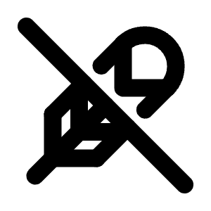 Feather Off Icon from Tabler Line Set