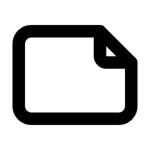 File Horizontal Icon from Tabler Line Set